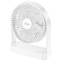 Настільний вентилятор Hoco HX65 ultra-thin desktop fan 2000 mAh White