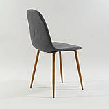 Стілець FOX дуб каркас/сірий TAP.49, фото 5