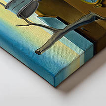 Картина на полотні "Сальвадор Далі - Постійність пам'яті, Salvador Dalí, Persistence of Memory", 43×60см, фото 4