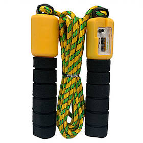 Швидкісна скакалка з лічильником Bambi MS 0345-1(Black) довжина 280 см, Toyman