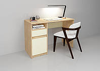 JUSK A (кульк.) стіл письмовий 1200*776 дуб сонома/мигдаль