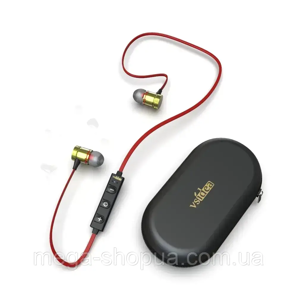 Вакуумні навушники та гарнітура бездротові Bluetooth блютуз для телефону DF43G