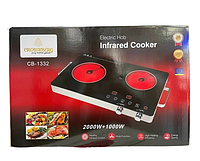 Багатофункціональна інфрачервона електроплита СВ-1332 2 конфорки, сенсор, 2000 Вт iC227