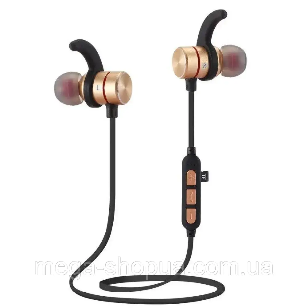Вакуумні навушники та гарнітура бездротові Bluetooth блютуз блютус M11-3 / MP3 плеєр, фото 1
