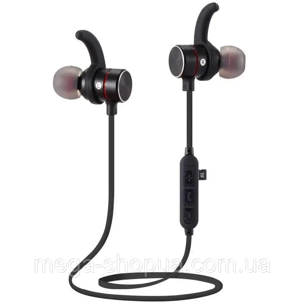 Вакуумні навушники та гарнітура бездротові Bluetooth блютуз блютус M11-2 / MP3 плеєр
