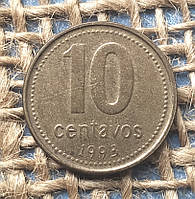 10 сентаво 1993 року. Аргентина