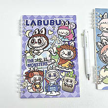 Блокнот "Лабубу The Monsters Labubu Pop Mart"