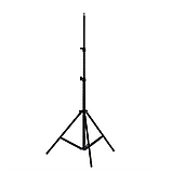 Штатив тринога для кільцевої лампи, софтбокса, відеосвітла 210 см, різьблення 1/4 дюйма, фото 4