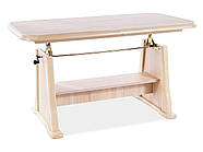 Стіл-трансформер BEATA 130(170)x67x60(77) дуб сонома