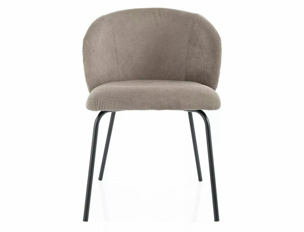 Стілець KEVIN VARDO чорний каркас/т.беж 35, фото 1