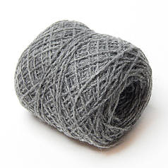 Нитки для вишивання акрилові, 1 мм, 5 гр, темно-сірий №1002