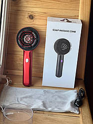 Гребінець-масажер для росту волосся з аплікатором XL-1313
