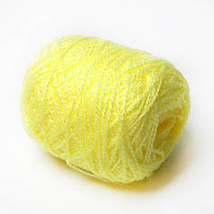 Нитки для рукоділля акрилові, 1 мм, 5 гр, лимонний №СК1106