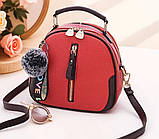 Сумка крос-боді з ремінцем, жіноча сумка через плече 2 кольори, фото 7