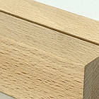 Менюхолдер А4 на дерев'яній підставці з буку, тримач меню формату А4, фото 4