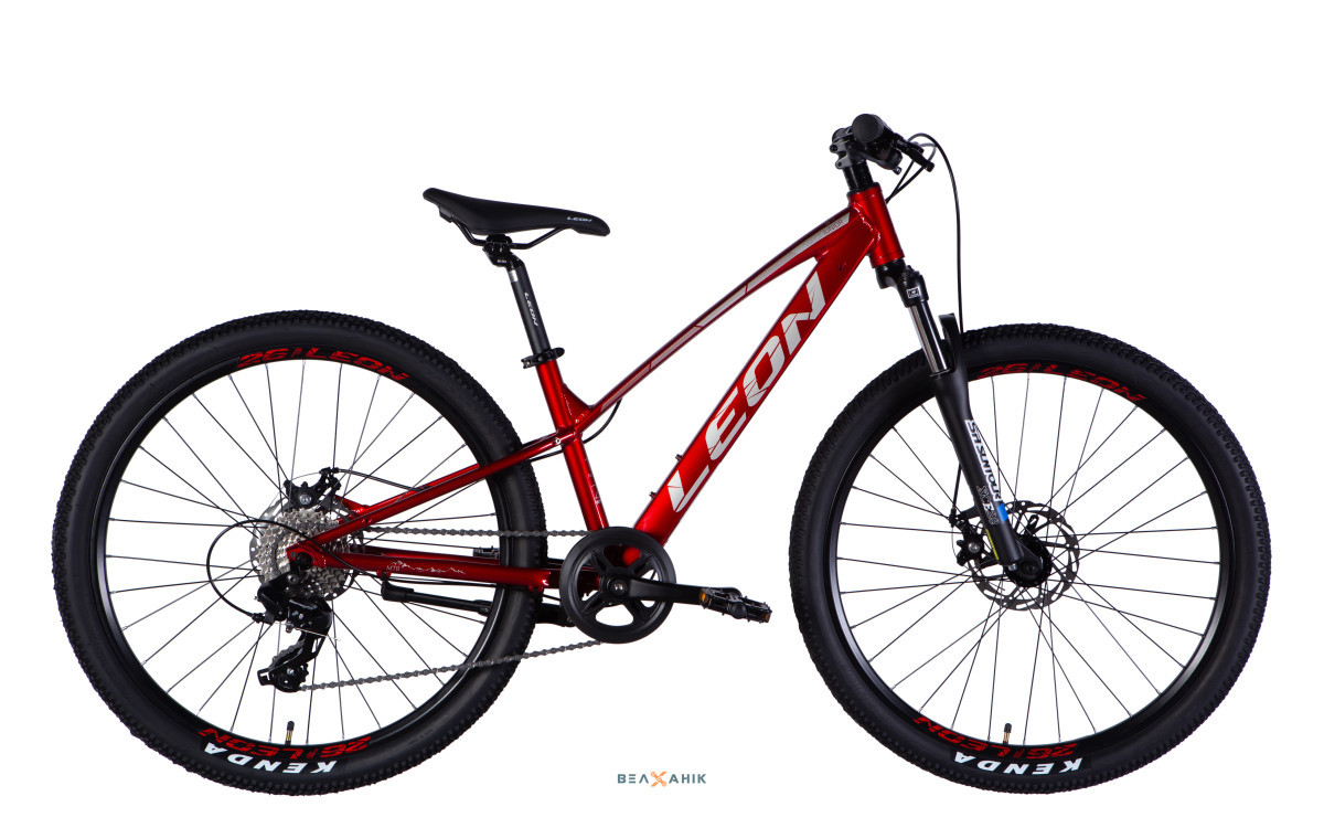 Велосипед 26/quot; LEON SUPER JUNIOR DD CS (рама 13/quot;) AL червоний, фото 1