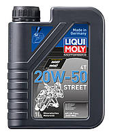 Liqui Moly Motorbike Street 4T 20W-50 1л (1500) Минеральное моторное масло для мотоциклов 4-т