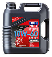 Liqui Moly Motorbike 4T Synth Street Race 10W-60 4л (1687) Синтетическое моторное масло для мотоциклов 4-т