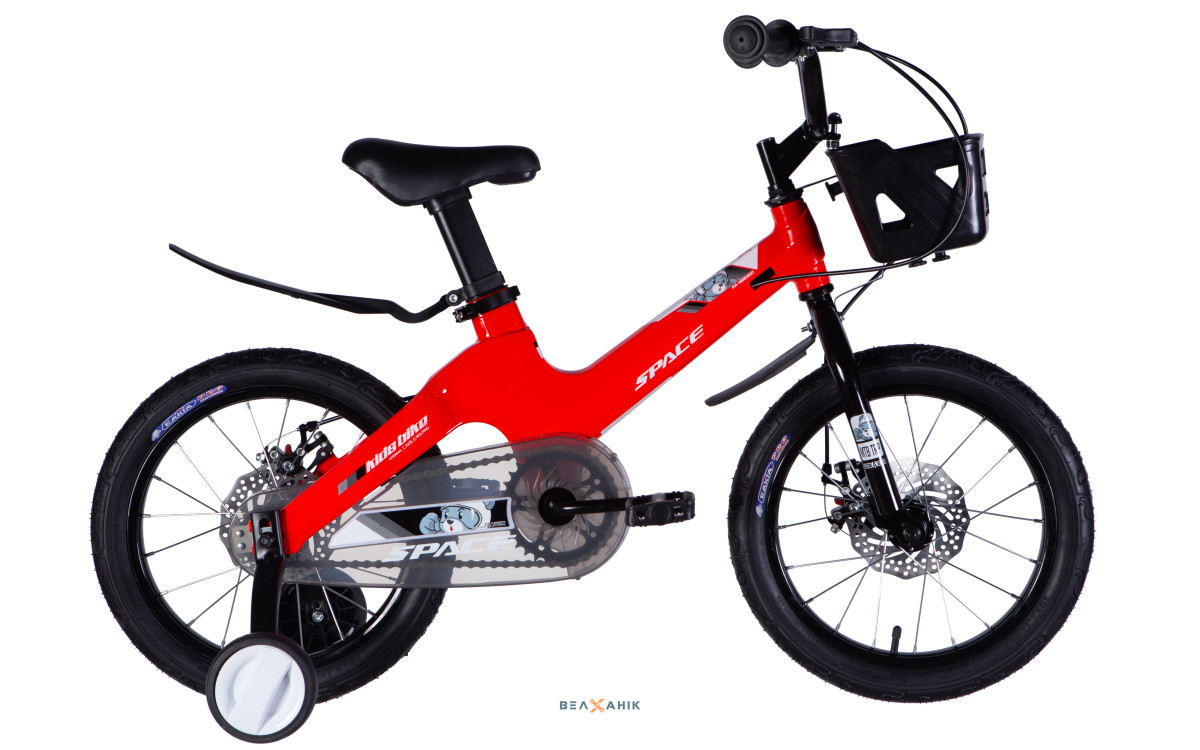 Велосипед 16/quot; SPACE KID MOON DD (рама 9/quot;) MG червоний, фото 1