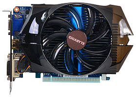 Відеокарта Gigabyte GeForce GT 740 1GB GDDR5 (GV-N740D5OC -1Gl) (DVI VGA HDMI) б/в