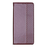 Чохол-книжка Chess Skin для iPhone 13 Колір Dark Purple, фото 4