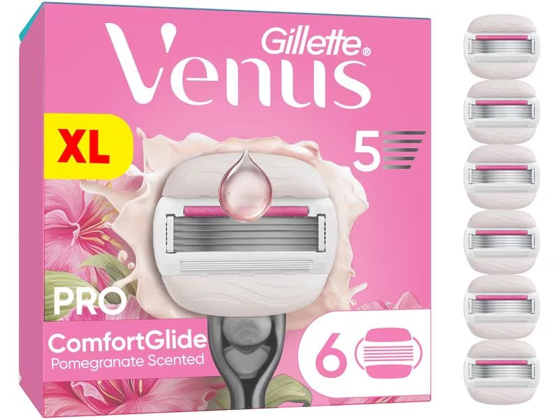 Картридж Gillette Venus PRO Comfortglide (6) Pomegranate 5 лез