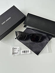 😎 Saint Laurent SL 737 001 Black/Black 54/16/145 54/16/145
