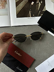 😎 Cartier Clash Black/Gold CT0543S 001L cat.2 58/17/140