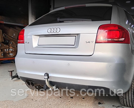 Фаркоп Audi A3 2003-2012 (Ауді A3 8P) оцинкований, фото 1