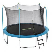 Батут Bestway 366 См С Защитной Сеткой И Лесенкой Для Детей От 6 лет, Нагрузка До 100 кг || AlexToys