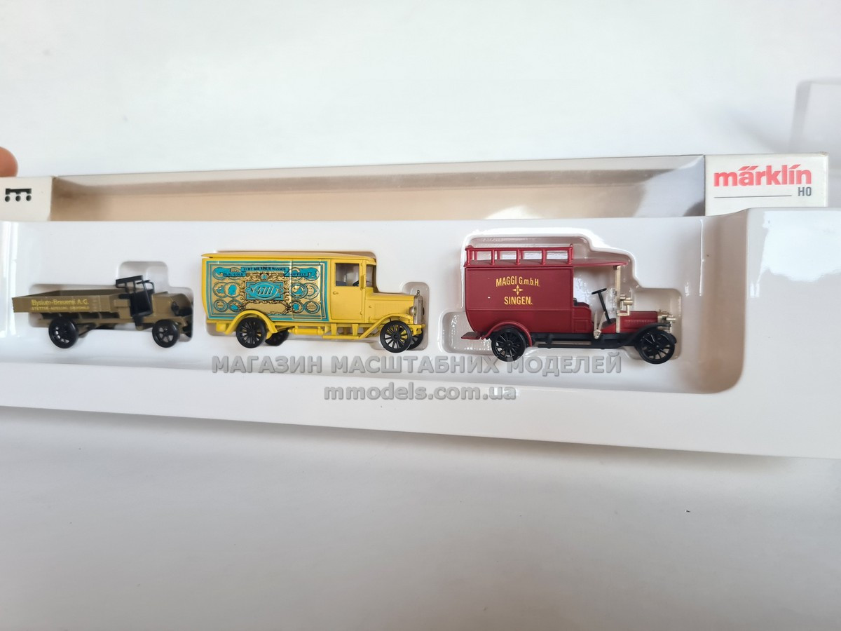 Комплект із 3 моделей автомобілів, Old Timer, масштабу 1/87, H0, фото 1