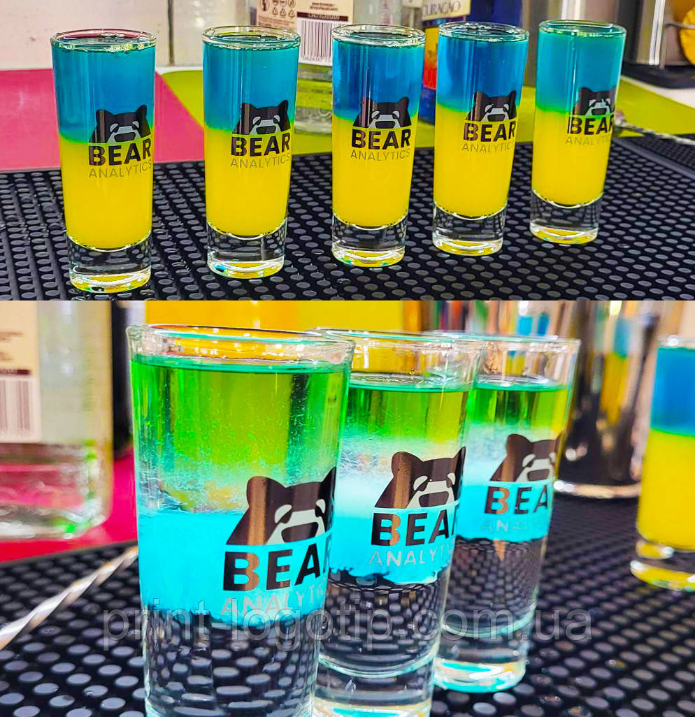 Брендування шотор і чарок, фото 1