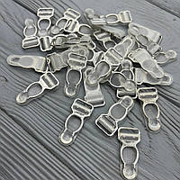 Застібка на панчохи 12 мм нікель