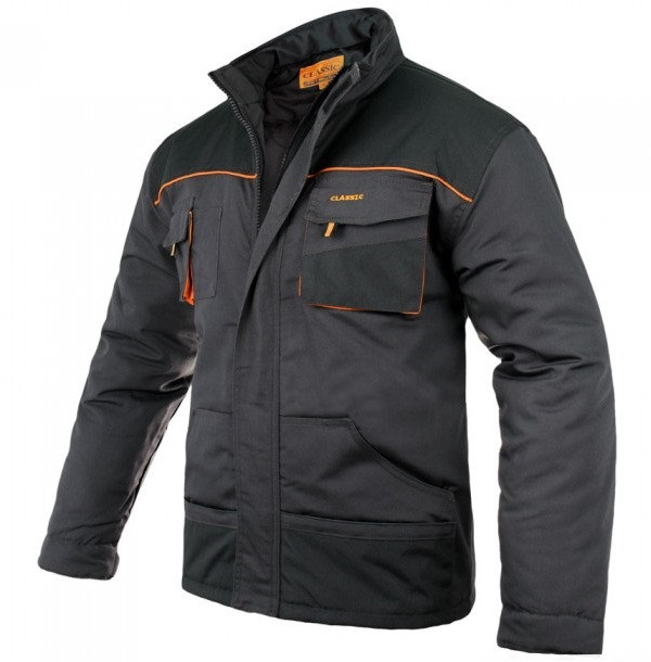 Куртка зимова робоча, утеплена спецівка для працівників, захисний спецодяг, роба чоловіча, уніформа Classic польша