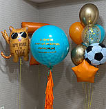 Дзеркальна бірюзова куля 60 см, фото 2