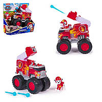 Щеня патруль: великий рятувальний автомобіль - трансформер з водієм Маршал(серія Мега колеса)