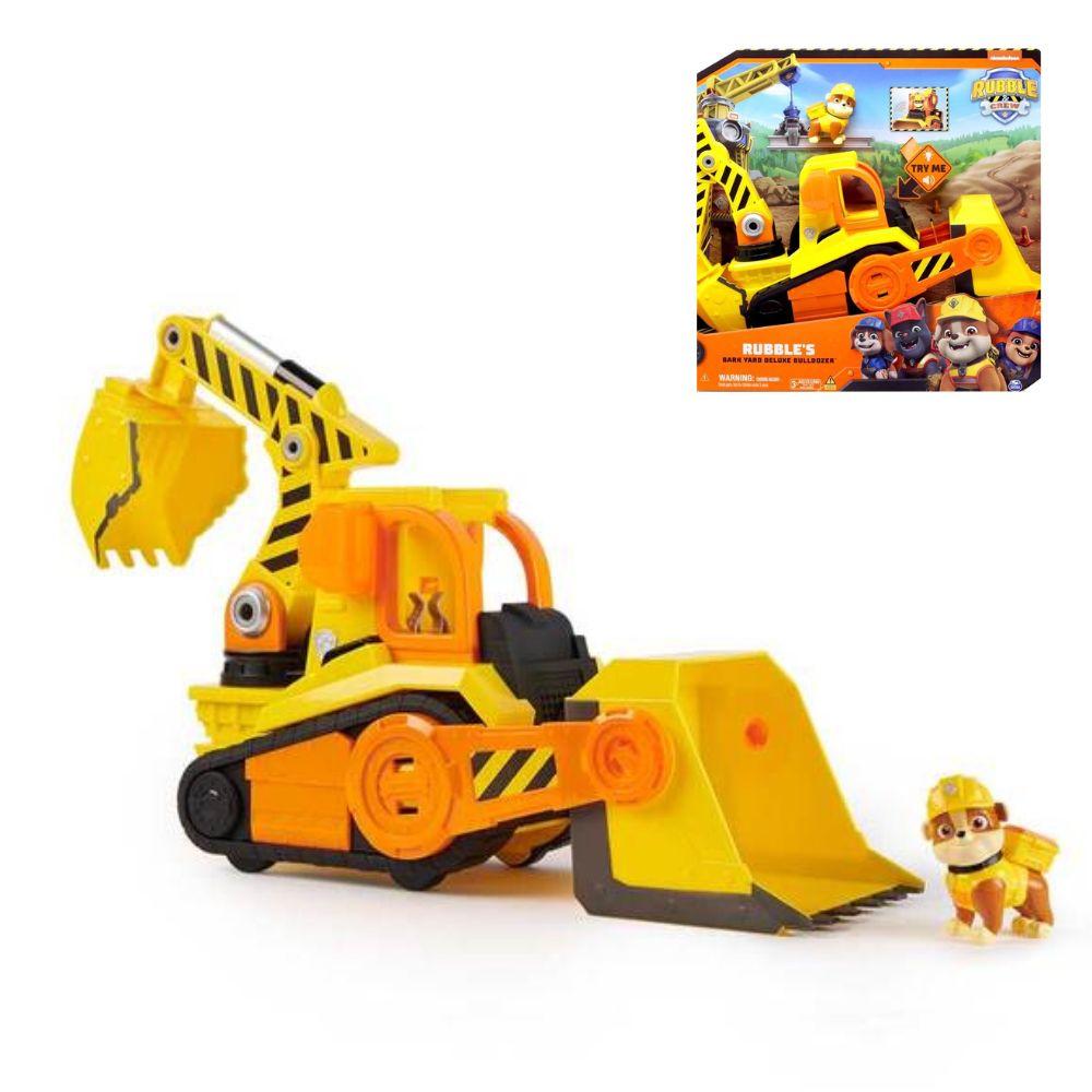 Кремез та команда: Будівельний автомобіль-трансформер Делюкс "Бульдозер Кремеза", фото 1