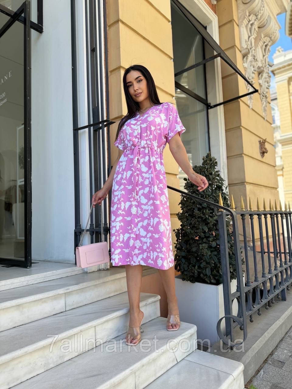 Плаття жіноче стильне, легке р-ри 42-56 (22 кв) "CYCLONE" купити недорого від прямого постачальника