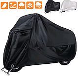 Чохол для мотоцикла чорний 2xl, фото 7