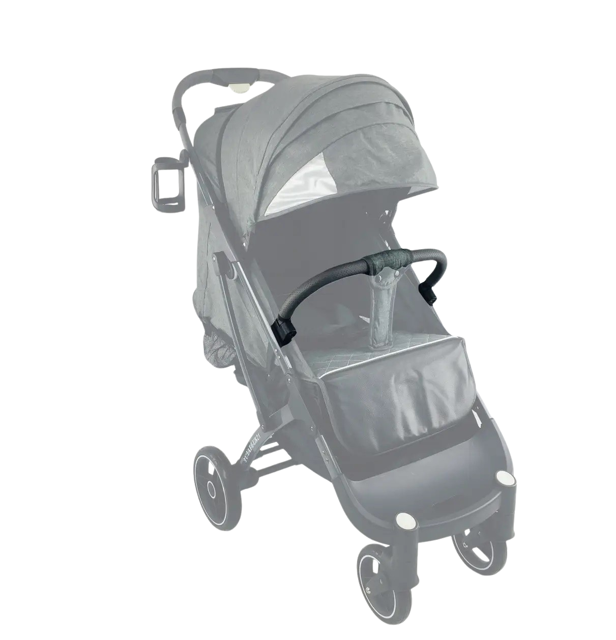 Бампер для коляски YOYA PLUS Сірий йойа плюс, фото 1