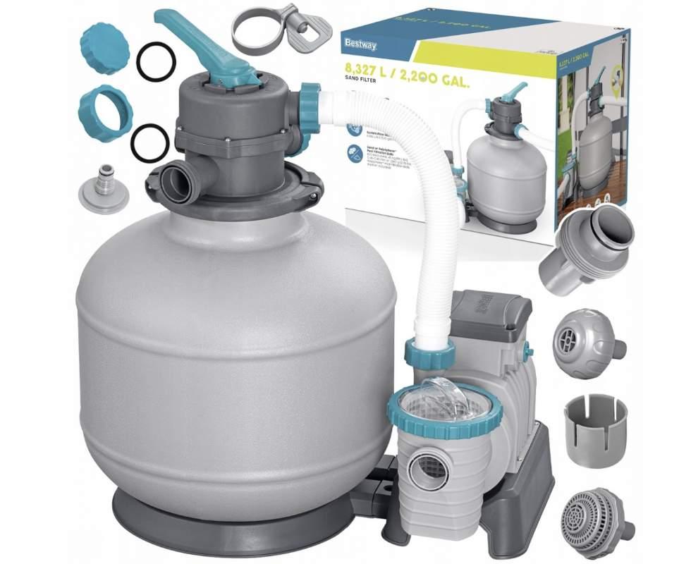 Фільтраційне встановлення Bestway 58499 FlowClear Пісочна (7.7 м3/год, D320)