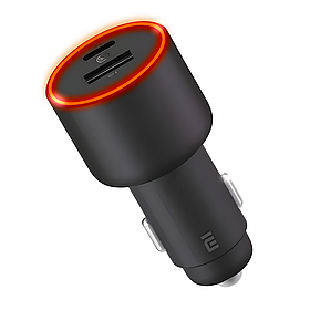 Автомобільний зарядний пристрій у прикурювач Xiaomi Car Charger 1A1C 100W, швидка зарядка Type-C