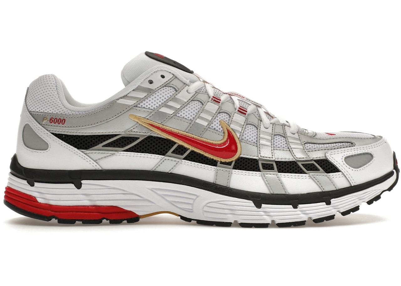 Кросівки Nike P-6000 Platinum Varsity Red - CD6404-102