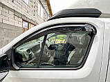 Вітровики EuroCap (2 шт) для Renault Trafic 2015- рр, фото 4