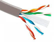 Кабель Вита пара Atcom Premium UTP ( CU - мідь), CAT 6, 1Gb/s