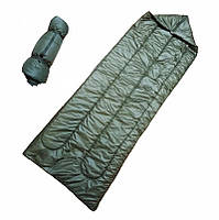 Спальний мішок літній (ковдрою), 200×70 см, олива, UA