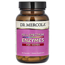 Ферменти повний спектр для жінок, Full Spectrum Enzymes, Dr. Mercola, 90 капсул