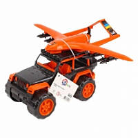 Набір транспорту позашляховик із літаком 0853 ТехноК