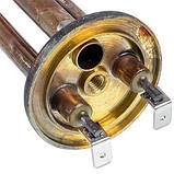 Тен для бойлера Tesy 108693 2200W 220-240V (мідний) L=365mm фланець 48mm (під анод), фото 3
