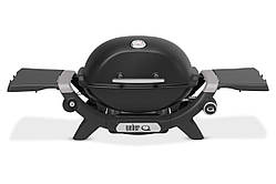 Газовий гриль Weber Q1200N Black з бічними столиками 1501070 Код: 012982